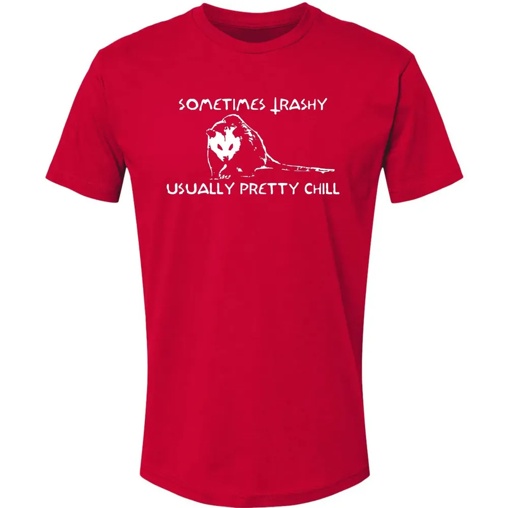 Sometimes Trashy Usually Pretty Chill Premium Unisex T-shirt - 6