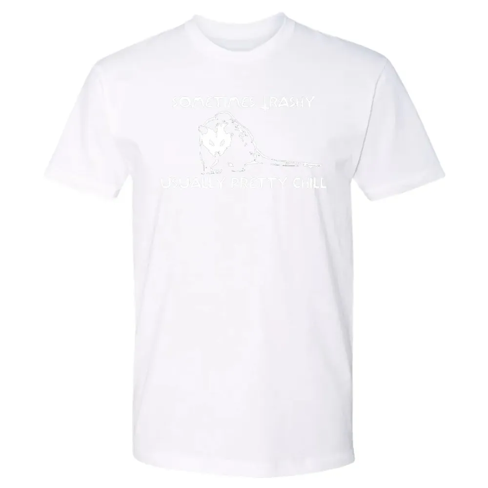 Sometimes Trashy Usually Pretty Chill Premium Unisex T-shirt - 4