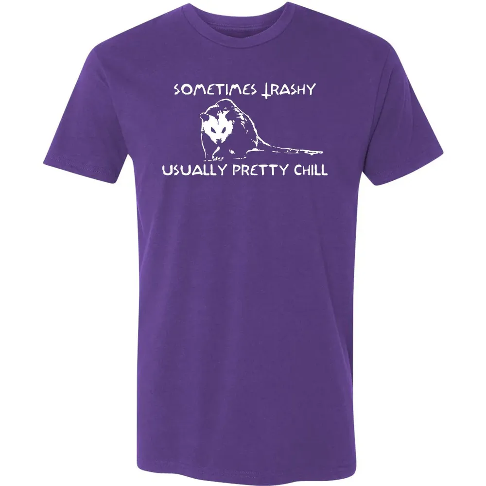 Sometimes Trashy Usually Pretty Chill Premium Unisex T-shirt - 7