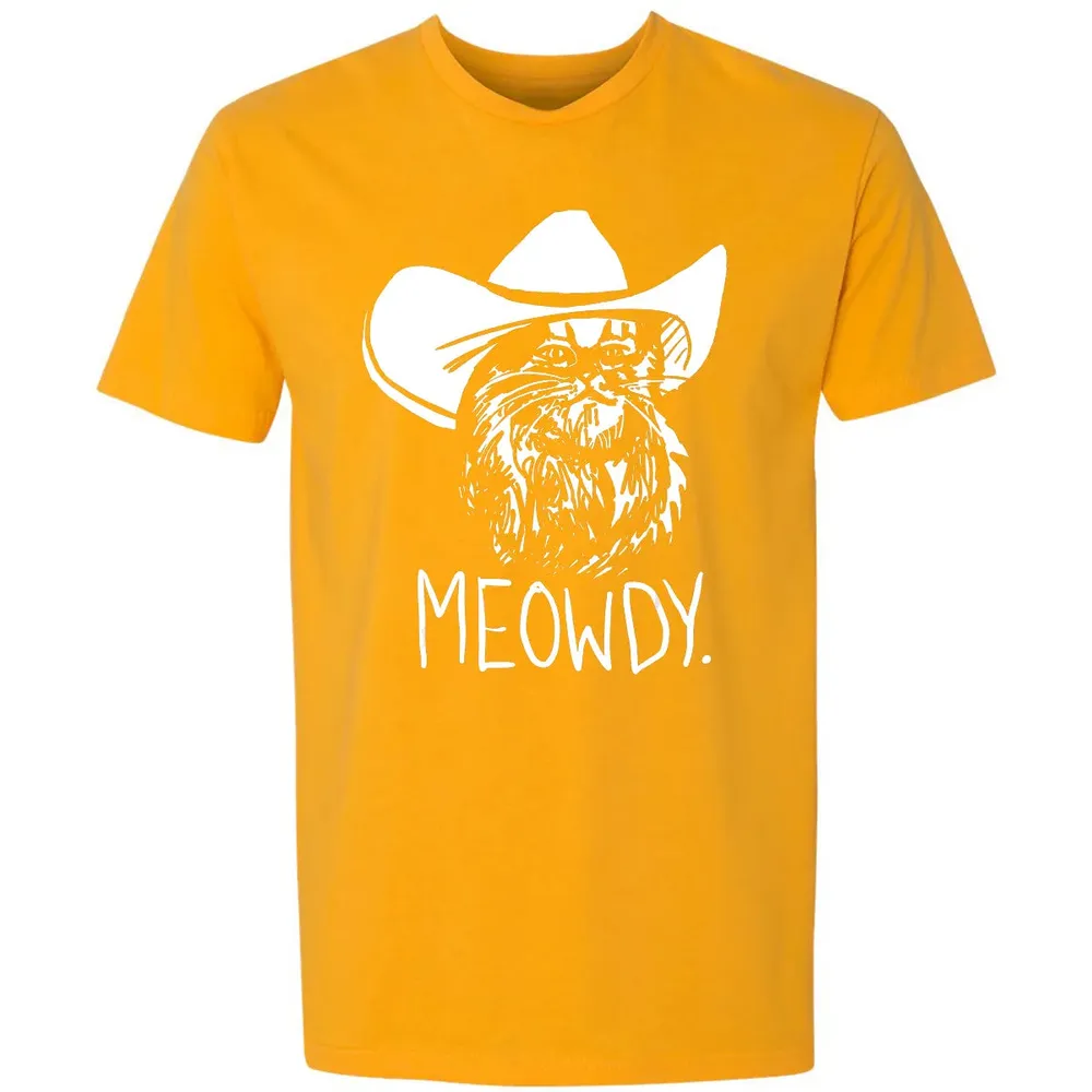 Meowdy Texas Cat Meme Premium Unisex T-shirt - 11