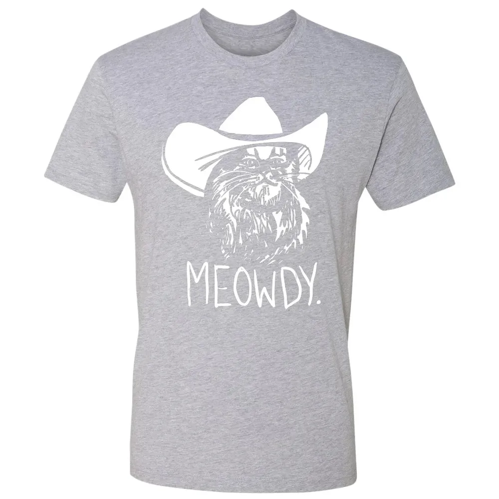 Meowdy Texas Cat Meme Premium Unisex T-shirt - 9