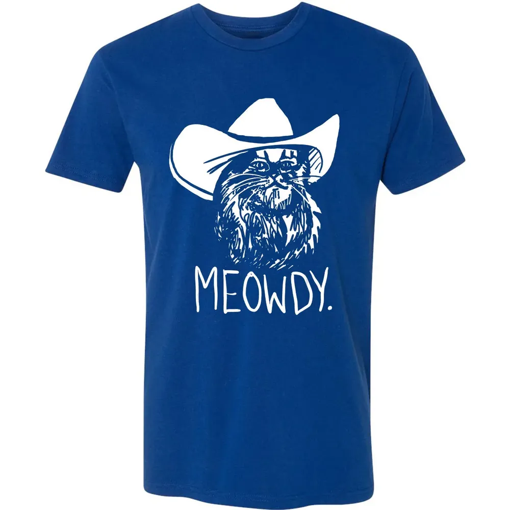 Meowdy Texas Cat Meme Premium Unisex T-shirt - 10