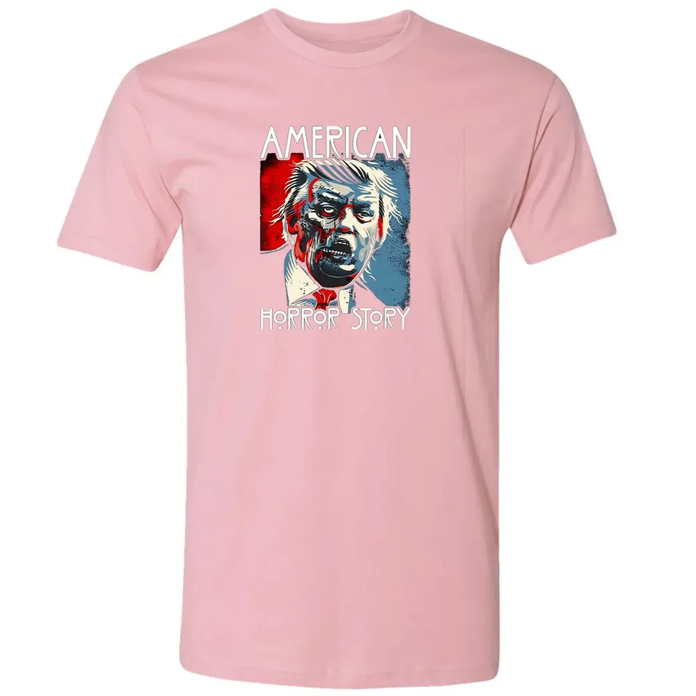 Funny Halloween Anti Trump Horror Story Americas Hated Dude Premium Unisex T-shirt - 3