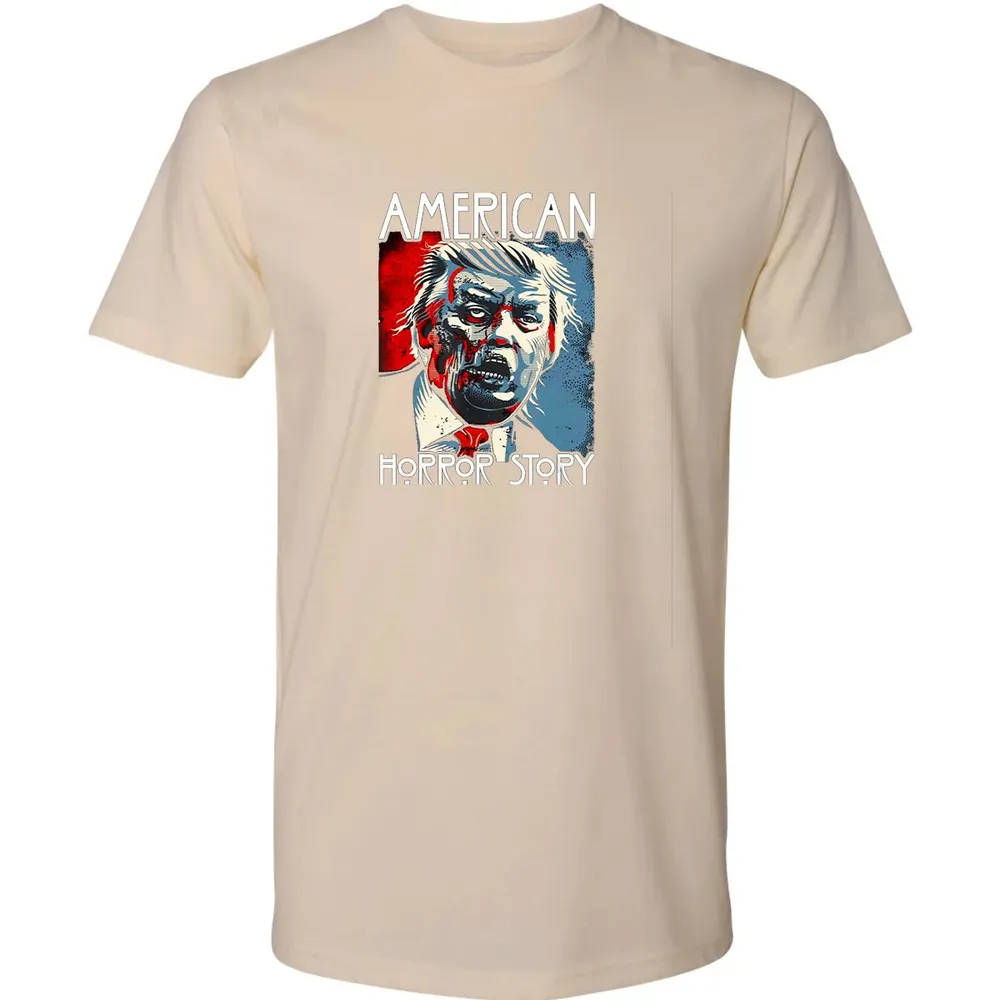 Funny Halloween Anti Trump Horror Story Americas Hated Dude Premium Unisex T-shirt - 13