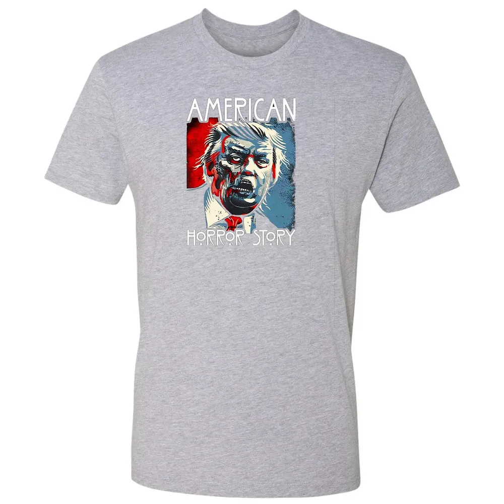Funny Halloween Anti Trump Horror Story Americas Hated Dude Premium Unisex T-shirt - 9