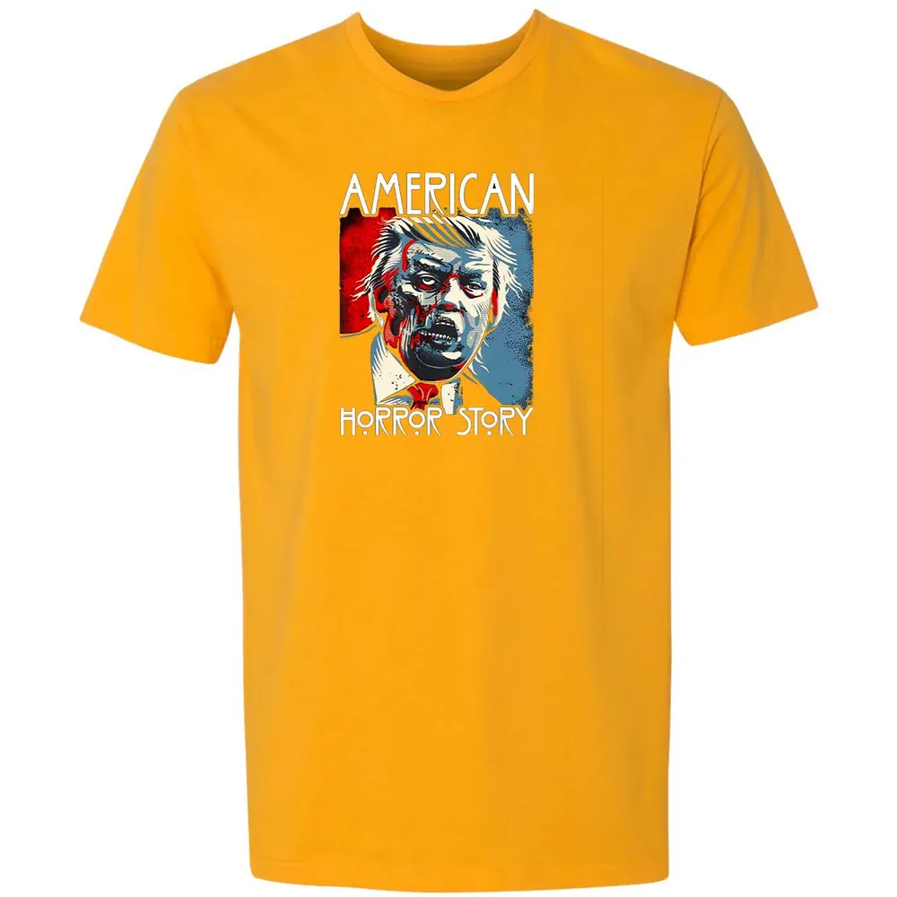Funny Halloween Anti Trump Horror Story Americas Hated Dude Premium Unisex T-shirt - 11