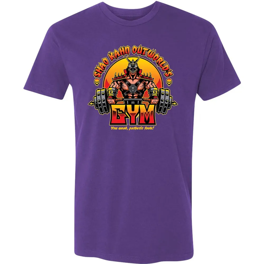 Shao Kahn Outworlds Gym Premium Unisex T-shirt - 7