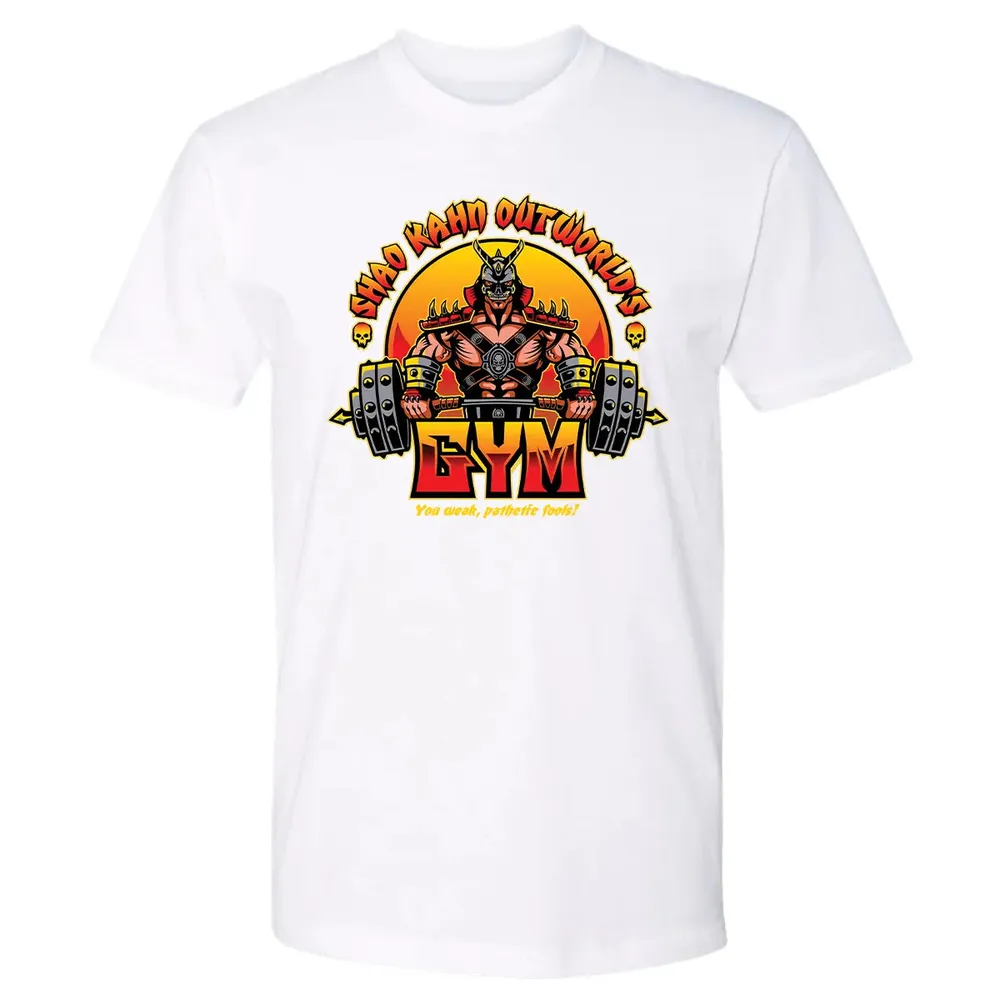 Shao Kahn Outworlds Gym Premium Unisex T-shirt - 4