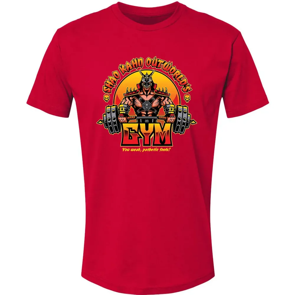 Shao Kahn Outworlds Gym Premium Unisex T-shirt - 6