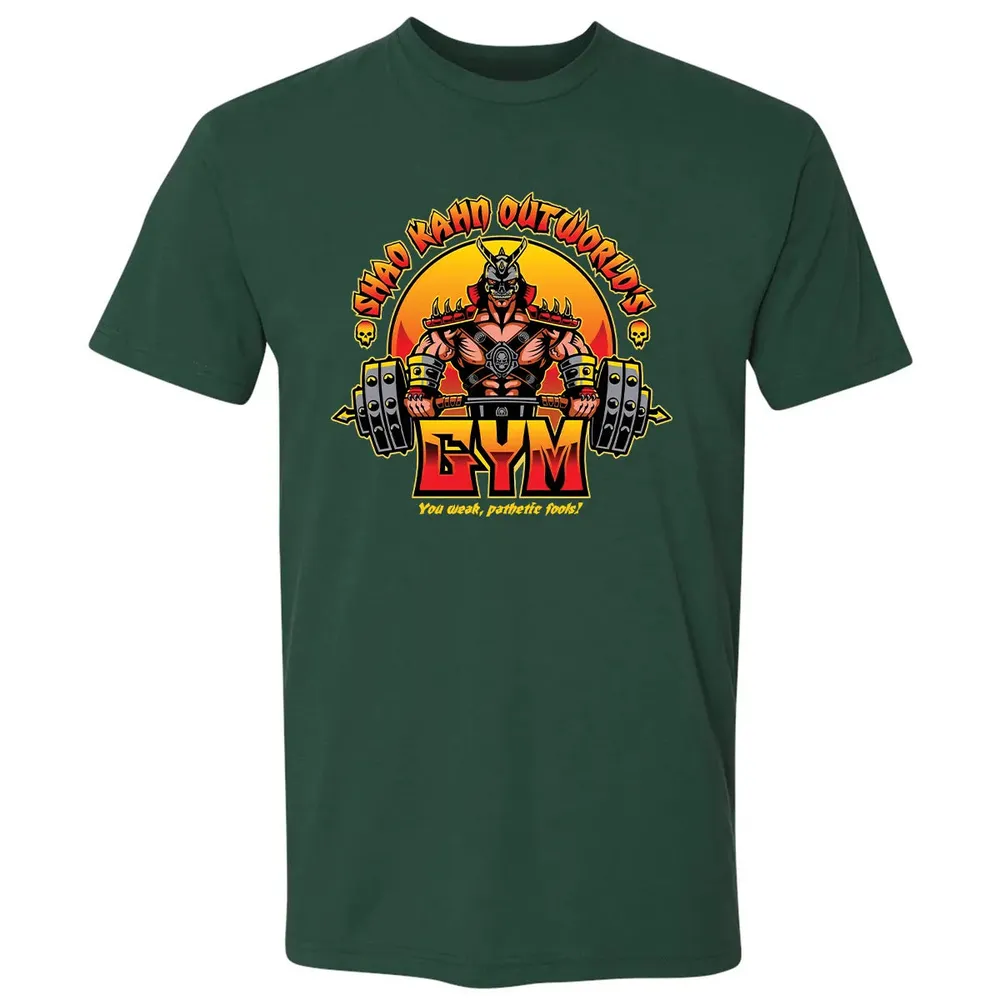 Shao Kahn Outworlds Gym Premium Unisex T-shirt - 12
