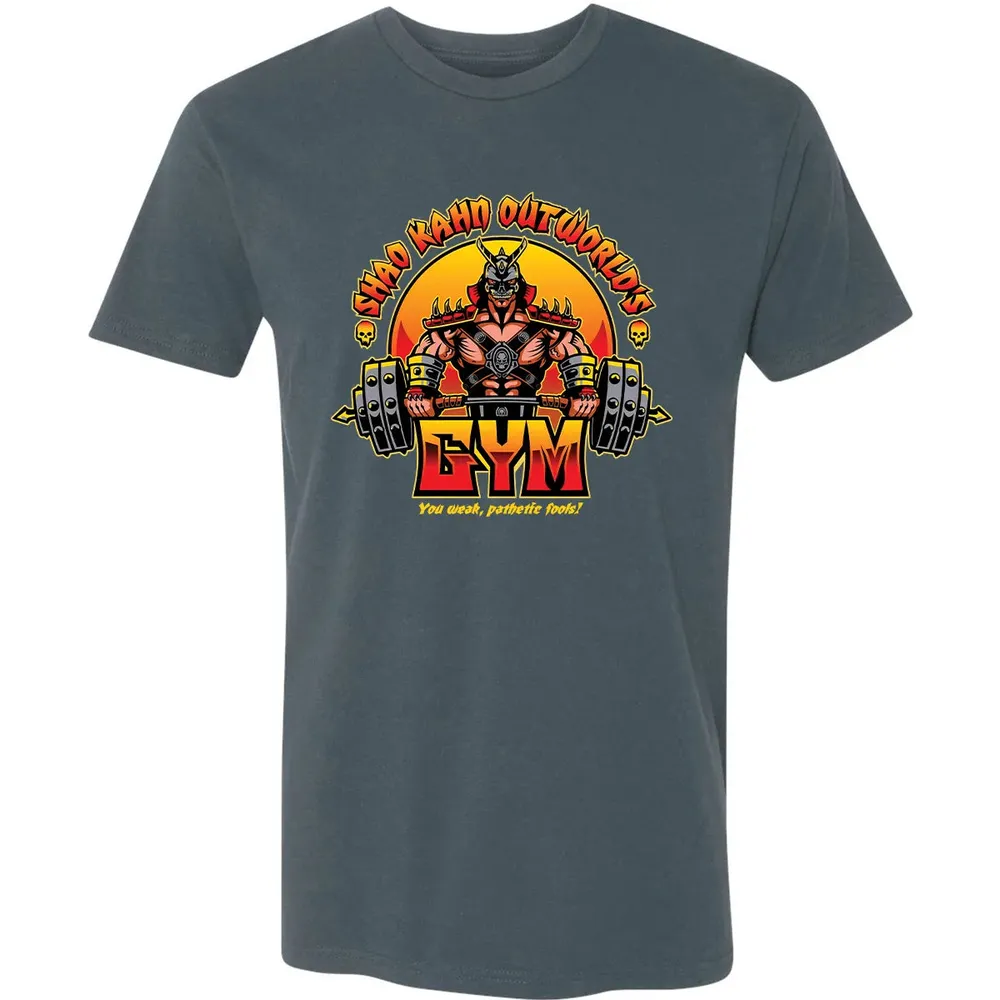 Shao Kahn Outworlds Gym Premium Unisex T-shirt - 14
