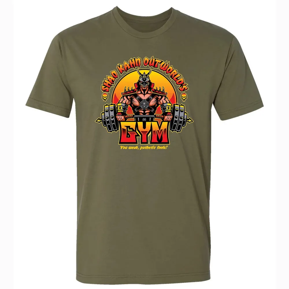 Shao Kahn Outworlds Gym Premium Unisex T-shirt - 5