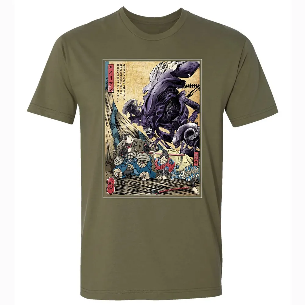 Alien In Japan Premium Unisex T-shirt - 5