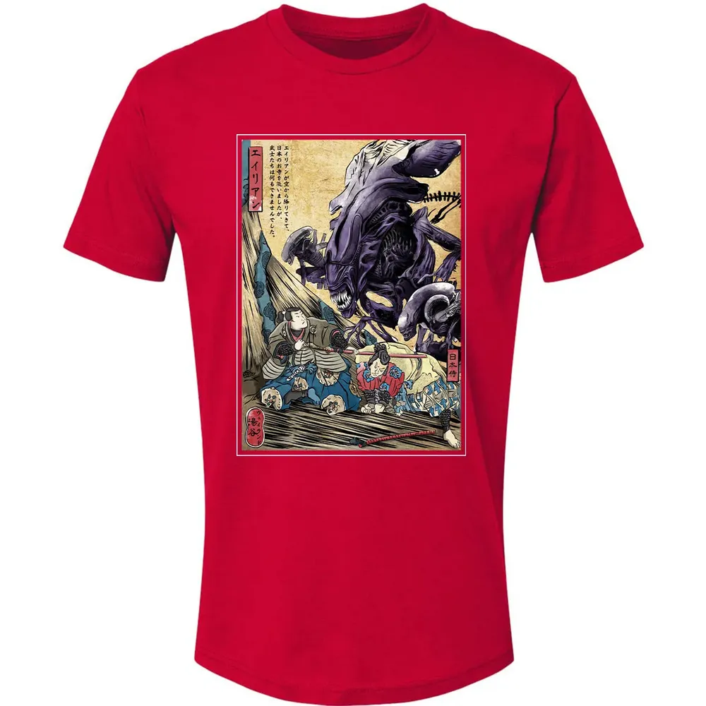 Alien In Japan Premium Unisex T-shirt - 6
