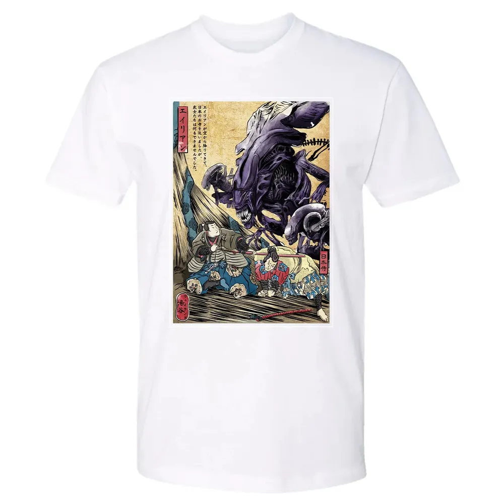 Alien In Japan Premium Unisex T-shirt - 4