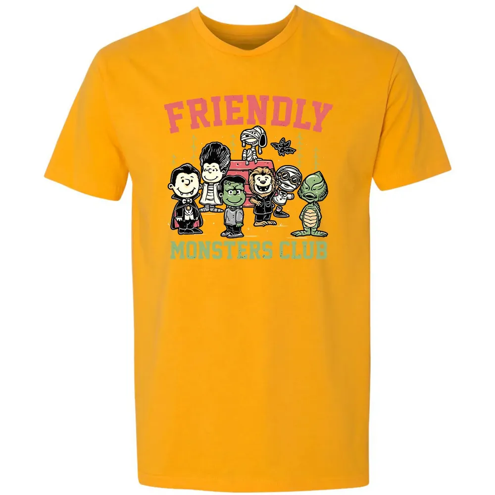 Friendly Monsters Club Premium Unisex T-shirt - 11