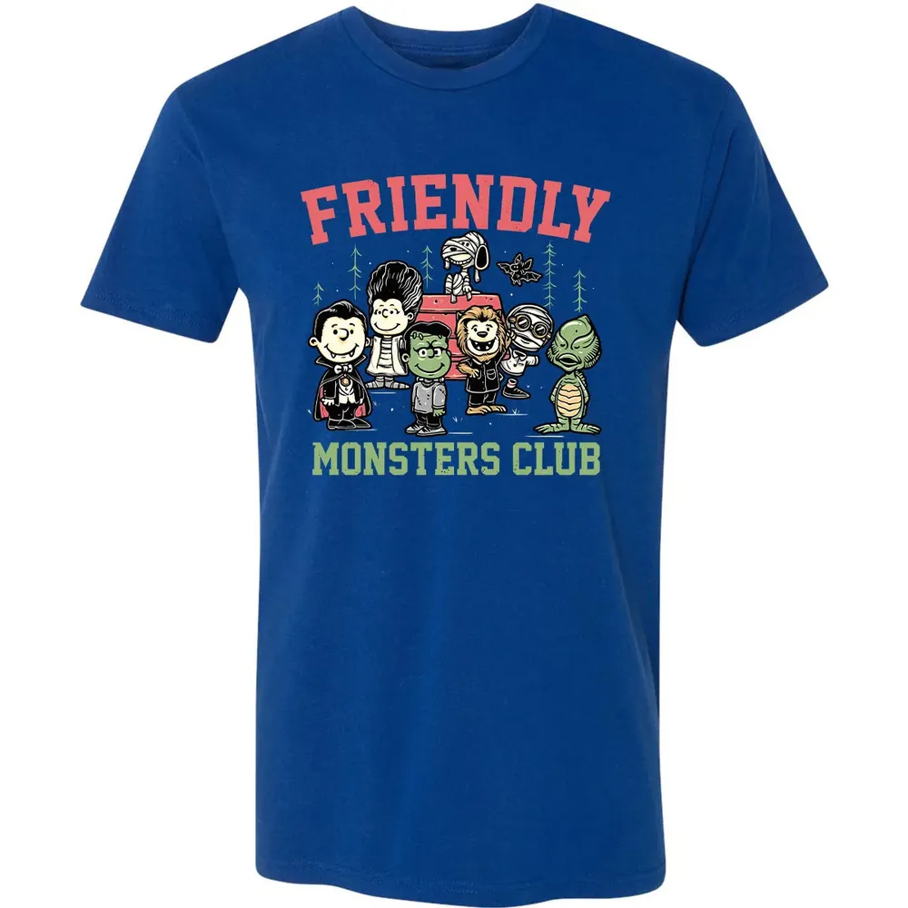 Friendly Monsters Club Premium Unisex T-shirt - 10