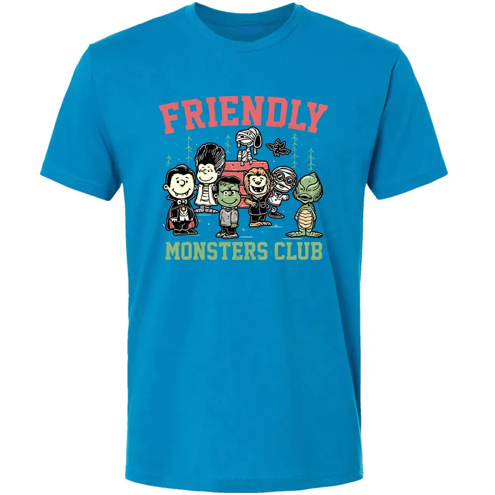 Friendly Monsters Club Premium Unisex T-shirt - 15