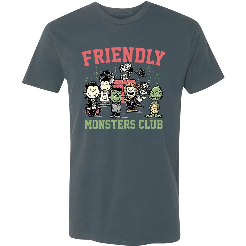 Friendly Monsters Club Premium Unisex T-shirt - 14