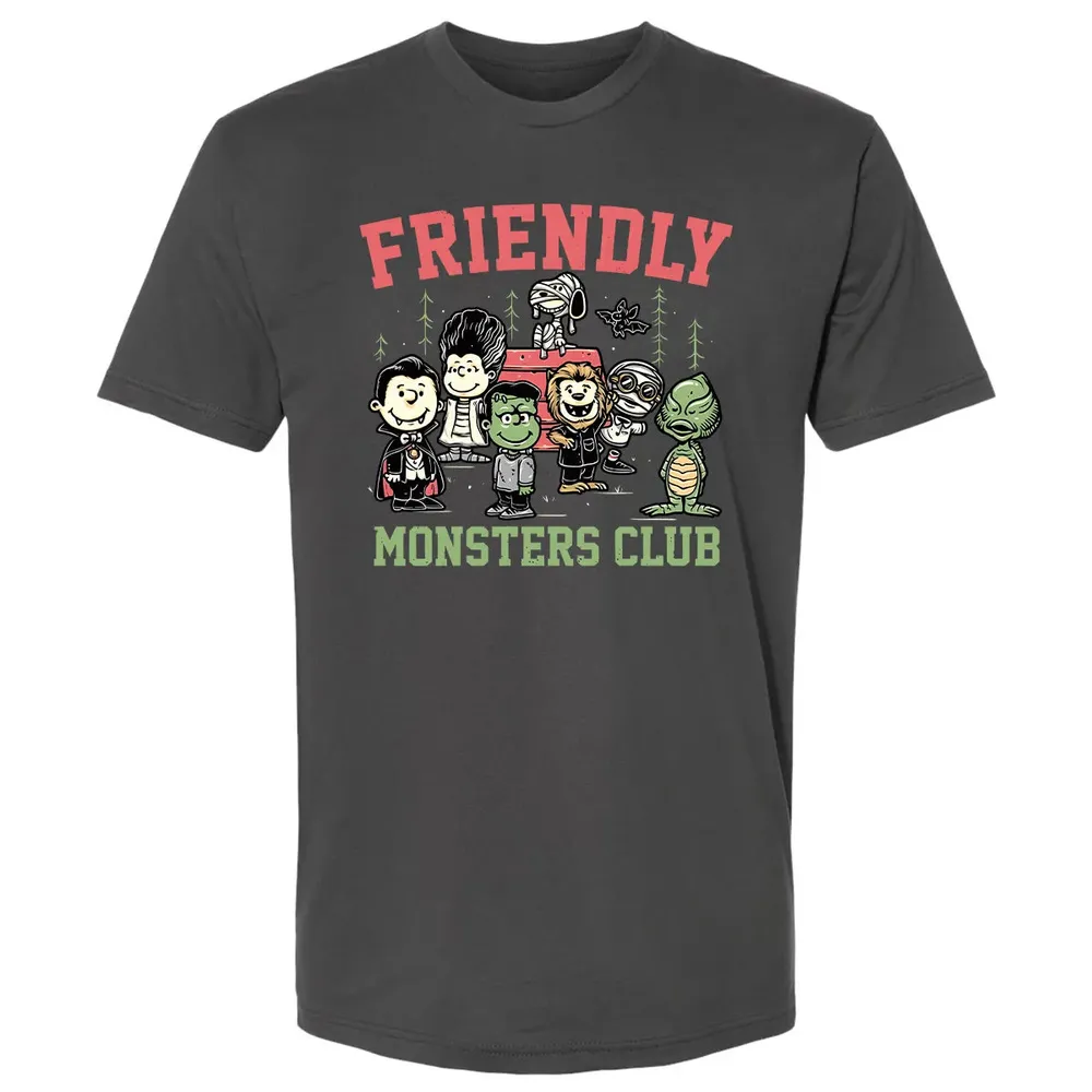 Friendly Monsters Club Premium Unisex T-shirt - 8