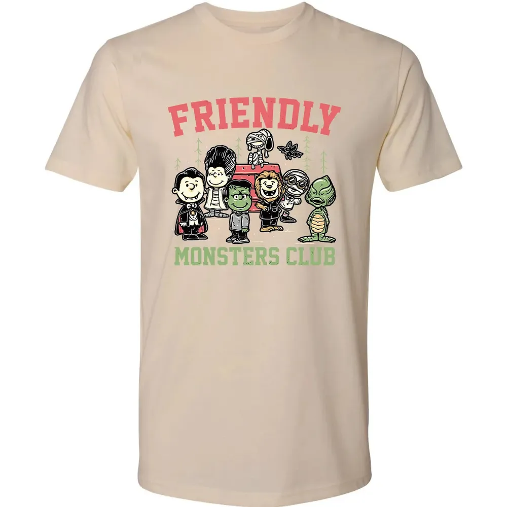 Friendly Monsters Club Premium Unisex T-shirt - 13