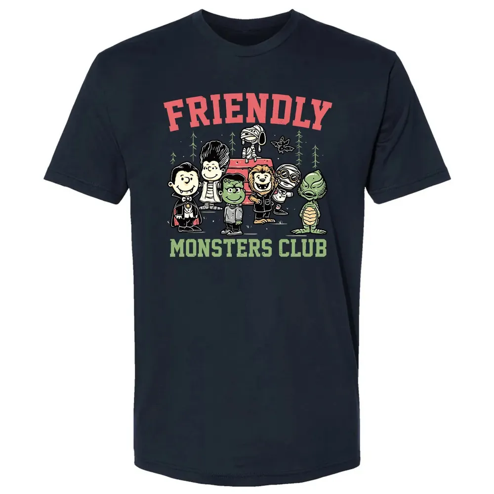Friendly Monsters Club Premium Unisex T-shirt - 2