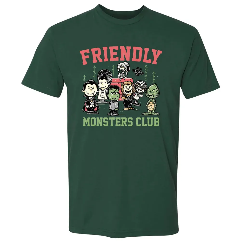 Friendly Monsters Club Premium Unisex T-shirt - 12