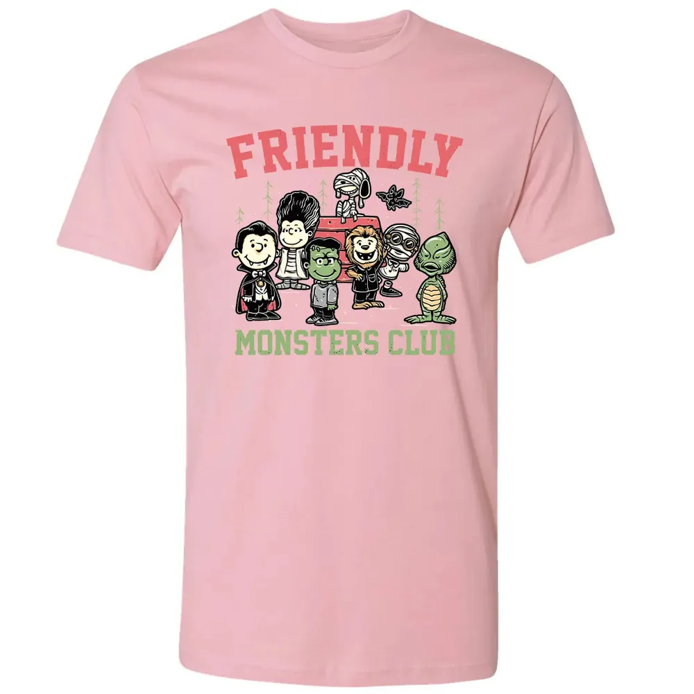 Friendly Monsters Club Premium Unisex T-shirt - 3