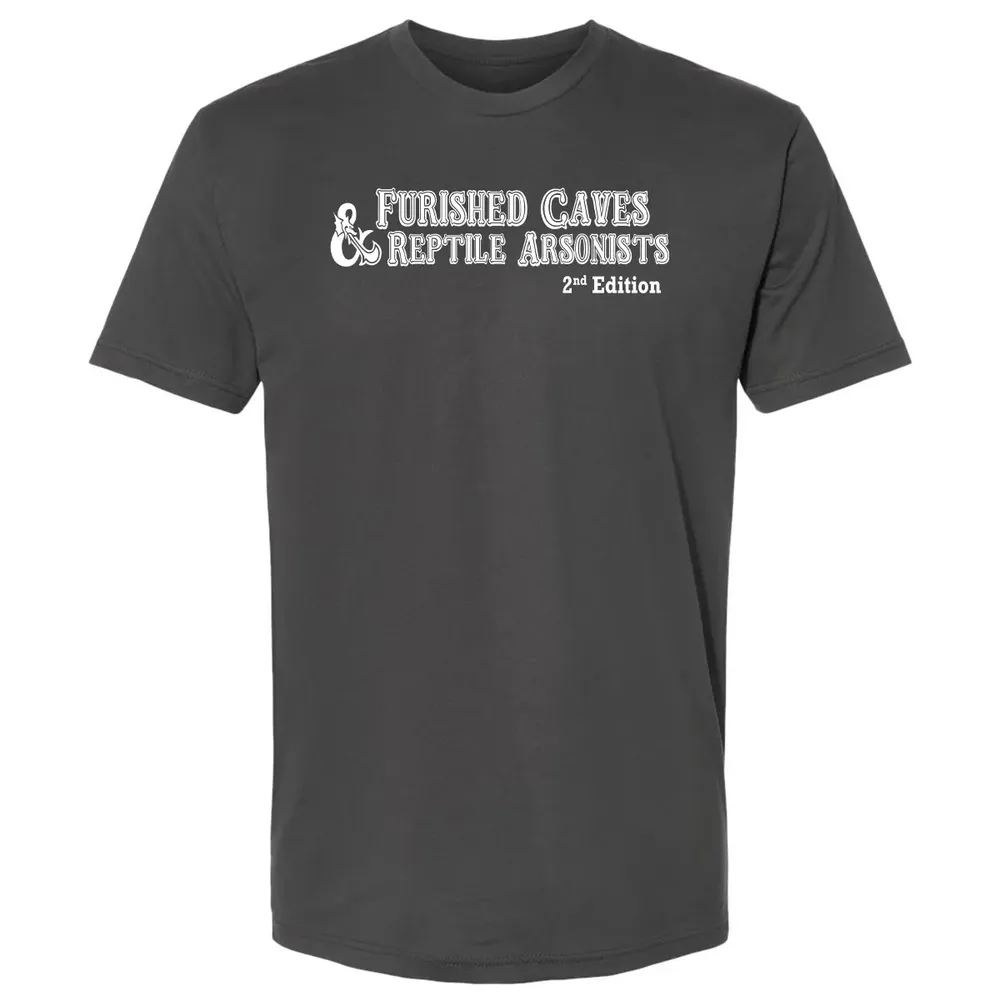 Furnished Caves & Reptile Arsonists Premium Unisex T-shirt - 8