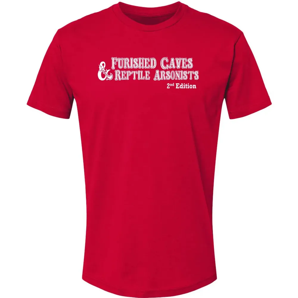Furnished Caves & Reptile Arsonists Premium Unisex T-shirt - 6