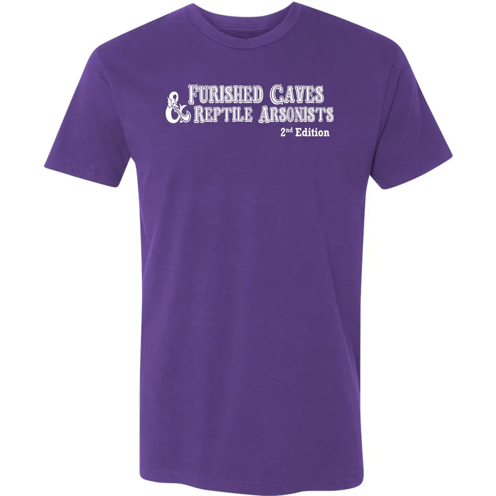 Furnished Caves & Reptile Arsonists Premium Unisex T-shirt - 7