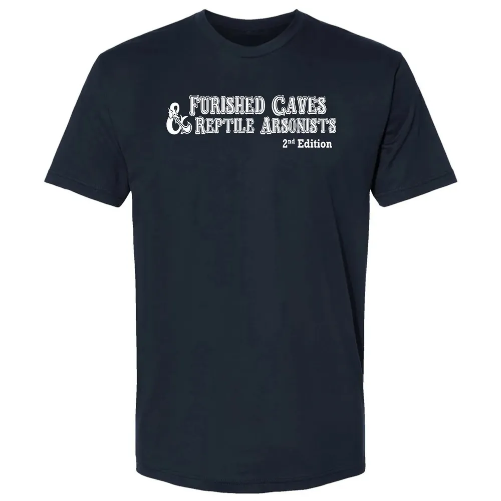 Furnished Caves & Reptile Arsonists Premium Unisex T-shirt - 2
