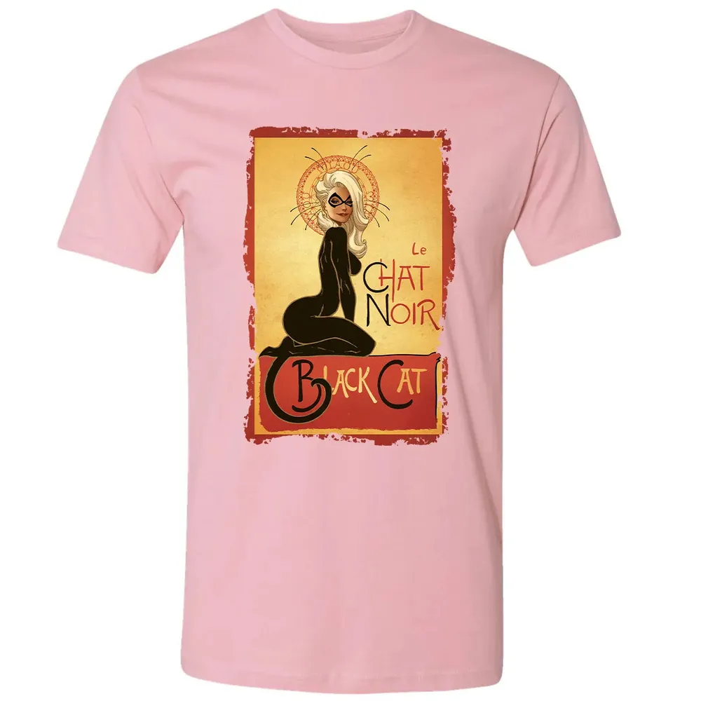Le Chat Noir Black Cat Premium Unisex T-shirt - 3