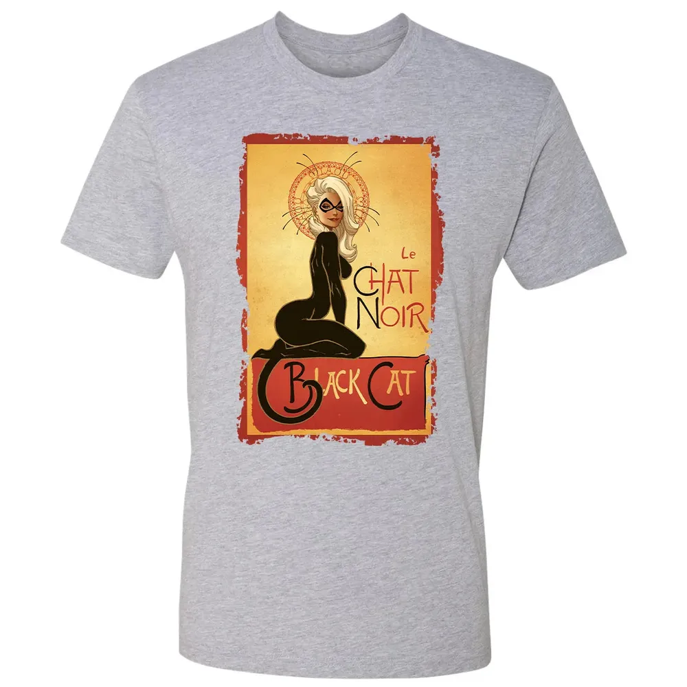 Le Chat Noir Black Cat Premium Unisex T-shirt - 9