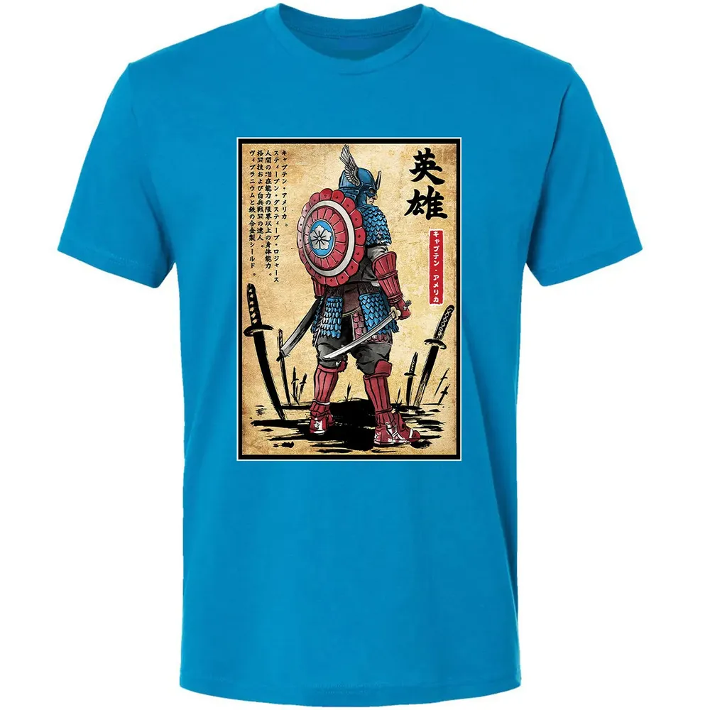 Captain Samurai Premium Unisex T-shirt - 15