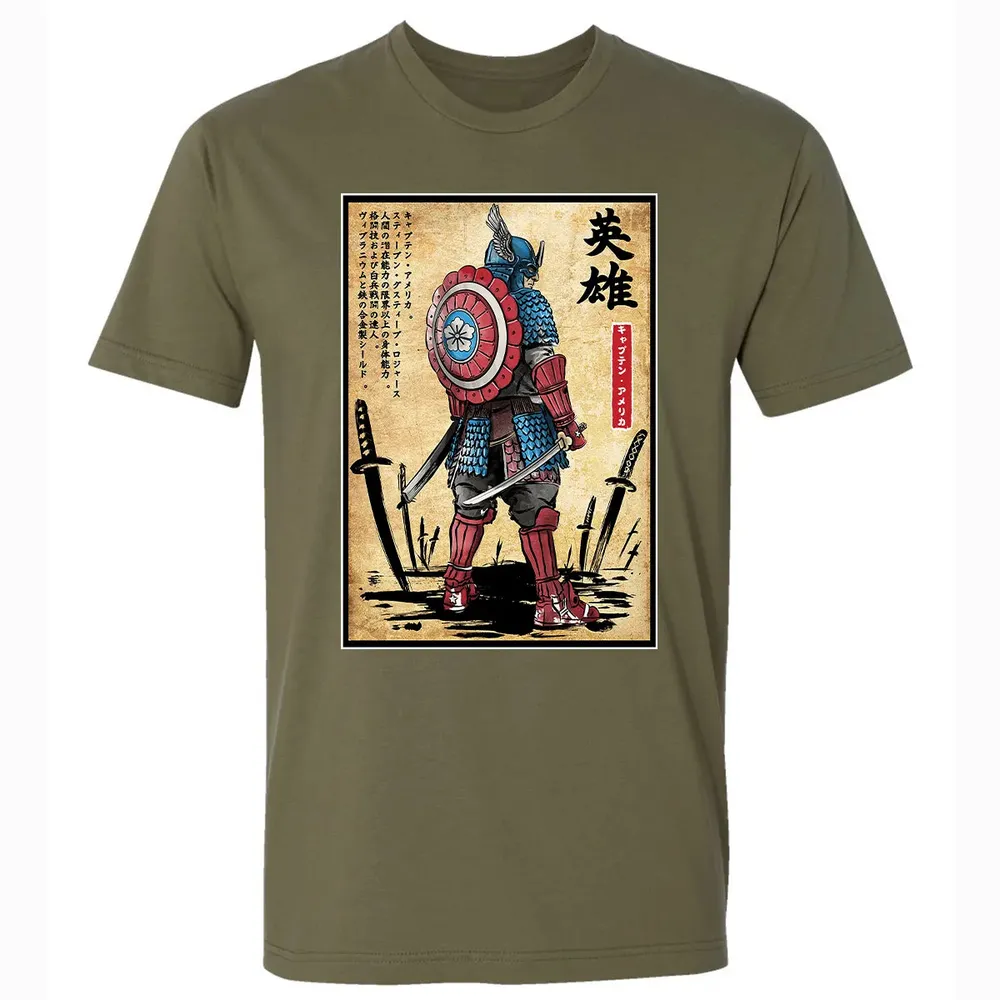 Captain Samurai Premium Unisex T-shirt - 5