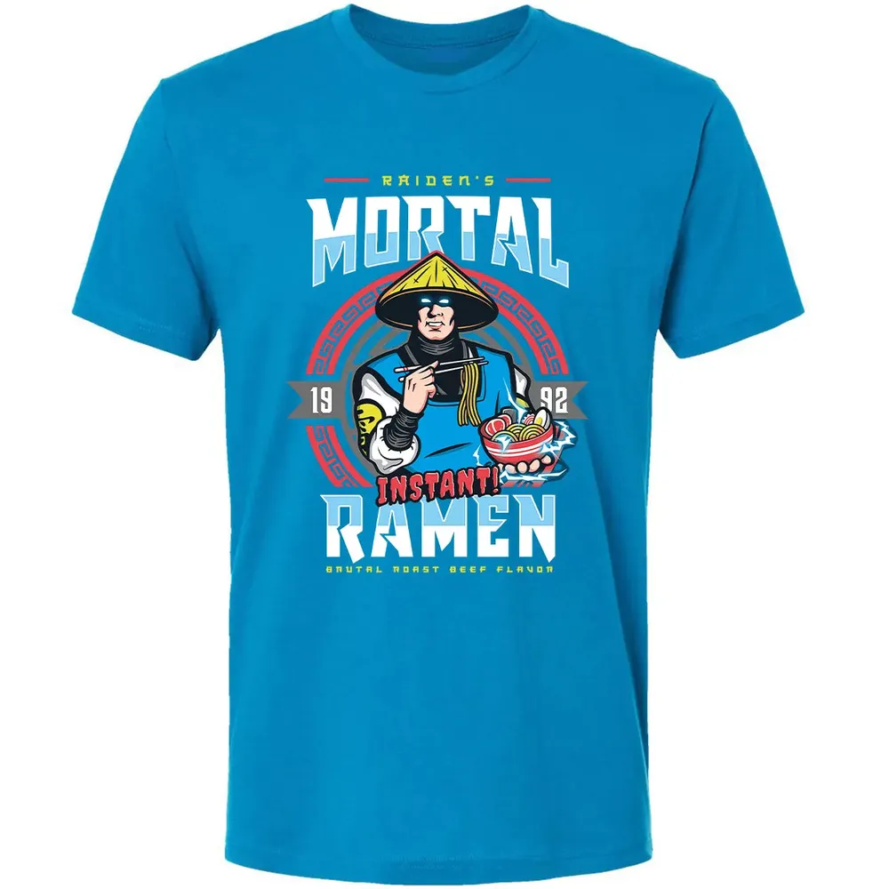 Mortal Instant Ramen Premium Unisex T-shirt - 15