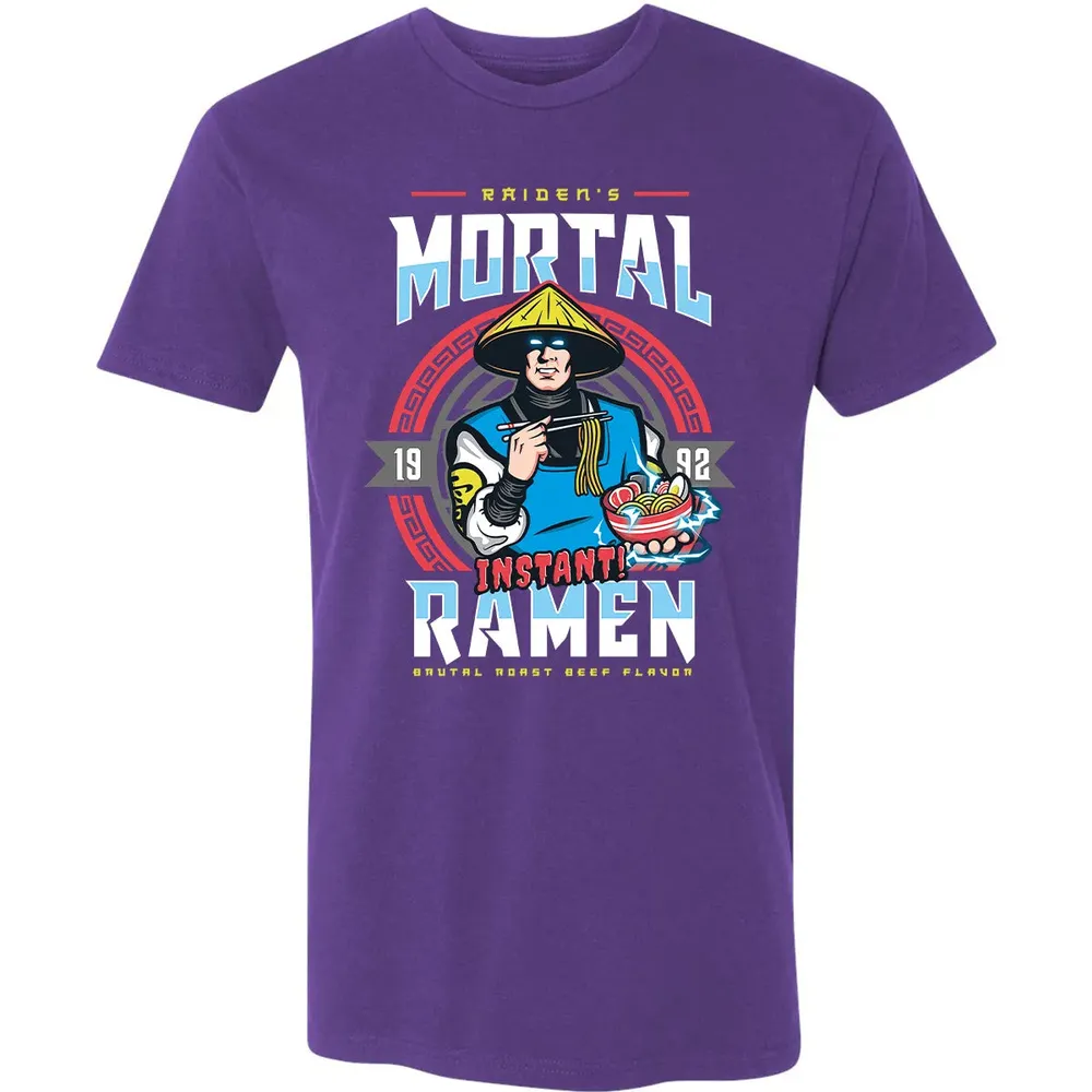 Mortal Instant Ramen Premium Unisex T-shirt - 7