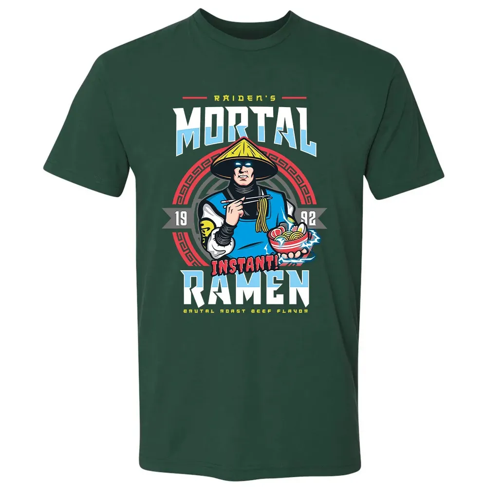 Mortal Instant Ramen Premium Unisex T-shirt - 12