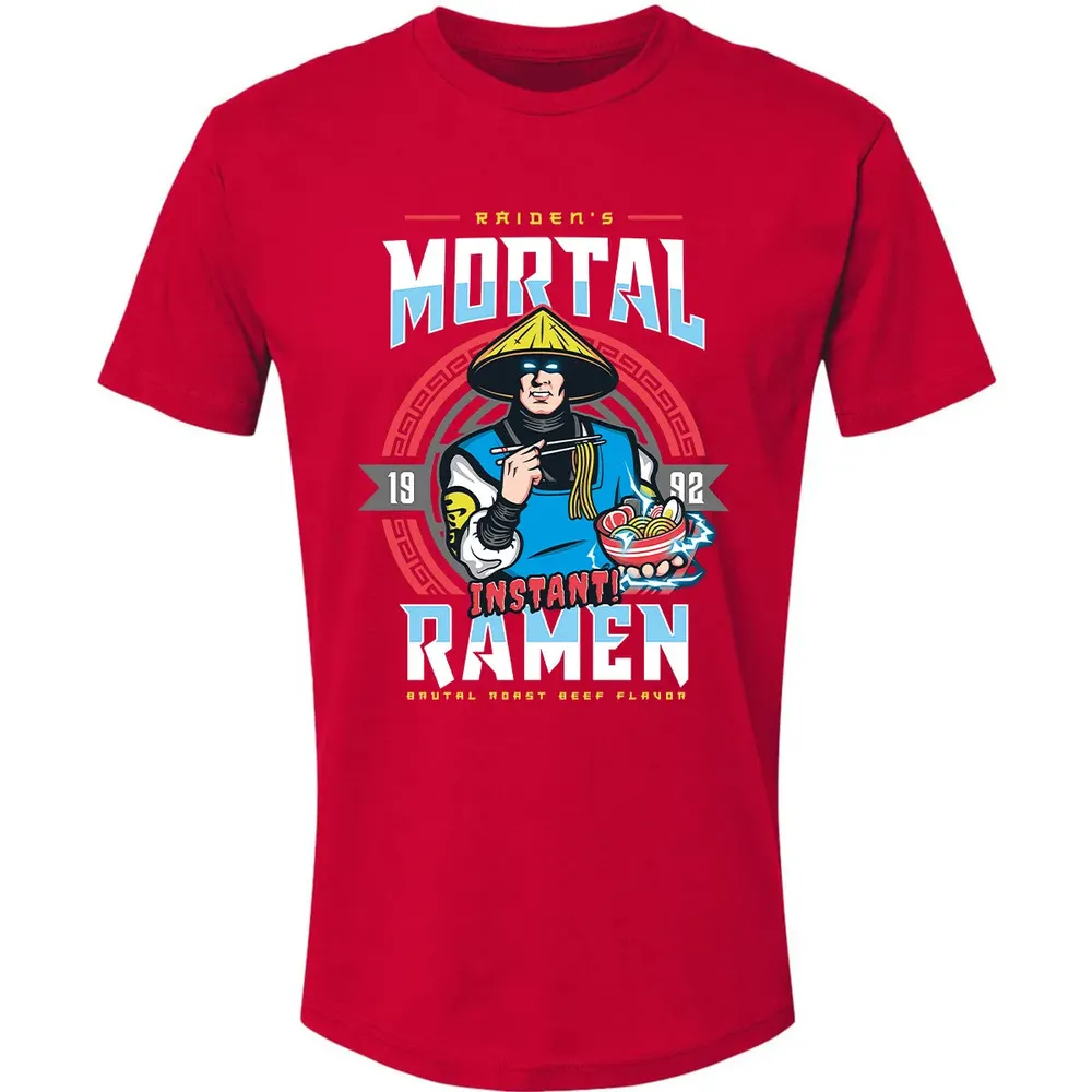 Mortal Instant Ramen Premium Unisex T-shirt - 6