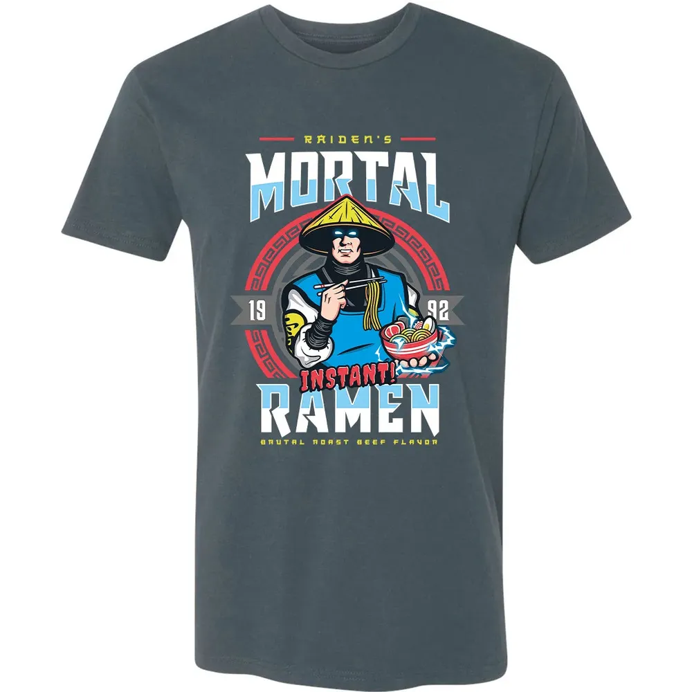 Mortal Instant Ramen Premium Unisex T-shirt - 14