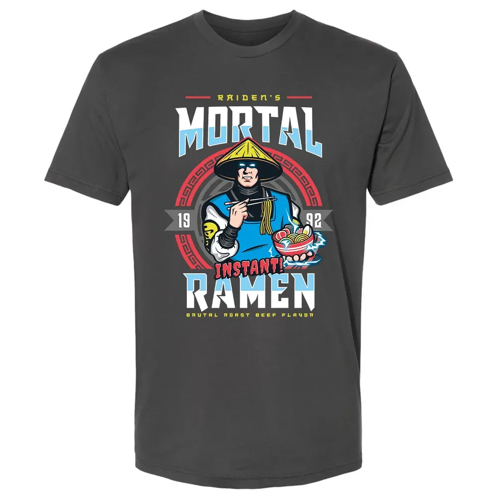 Mortal Instant Ramen Premium Unisex T-shirt - 8