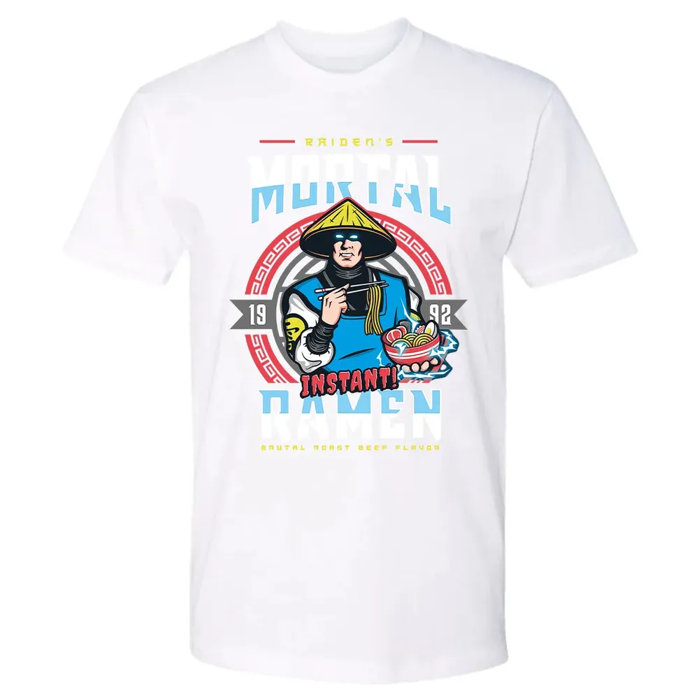 Mortal Instant Ramen Premium Unisex T-shirt - 4