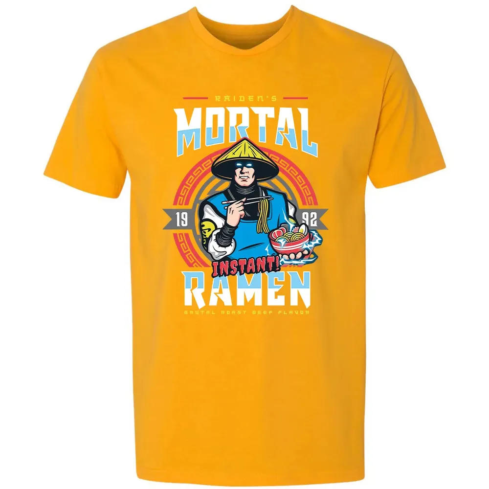 Mortal Instant Ramen Premium Unisex T-shirt - 11