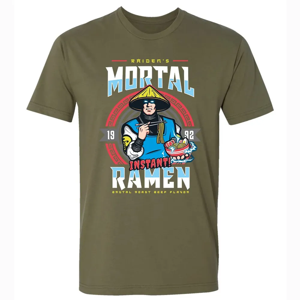 Mortal Instant Ramen Premium Unisex T-shirt - 5