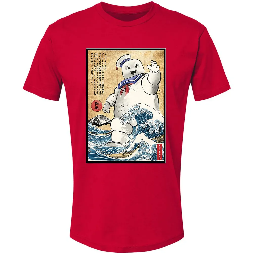 Marshmallow man in Japan Premium Unisex T-shirt - 6