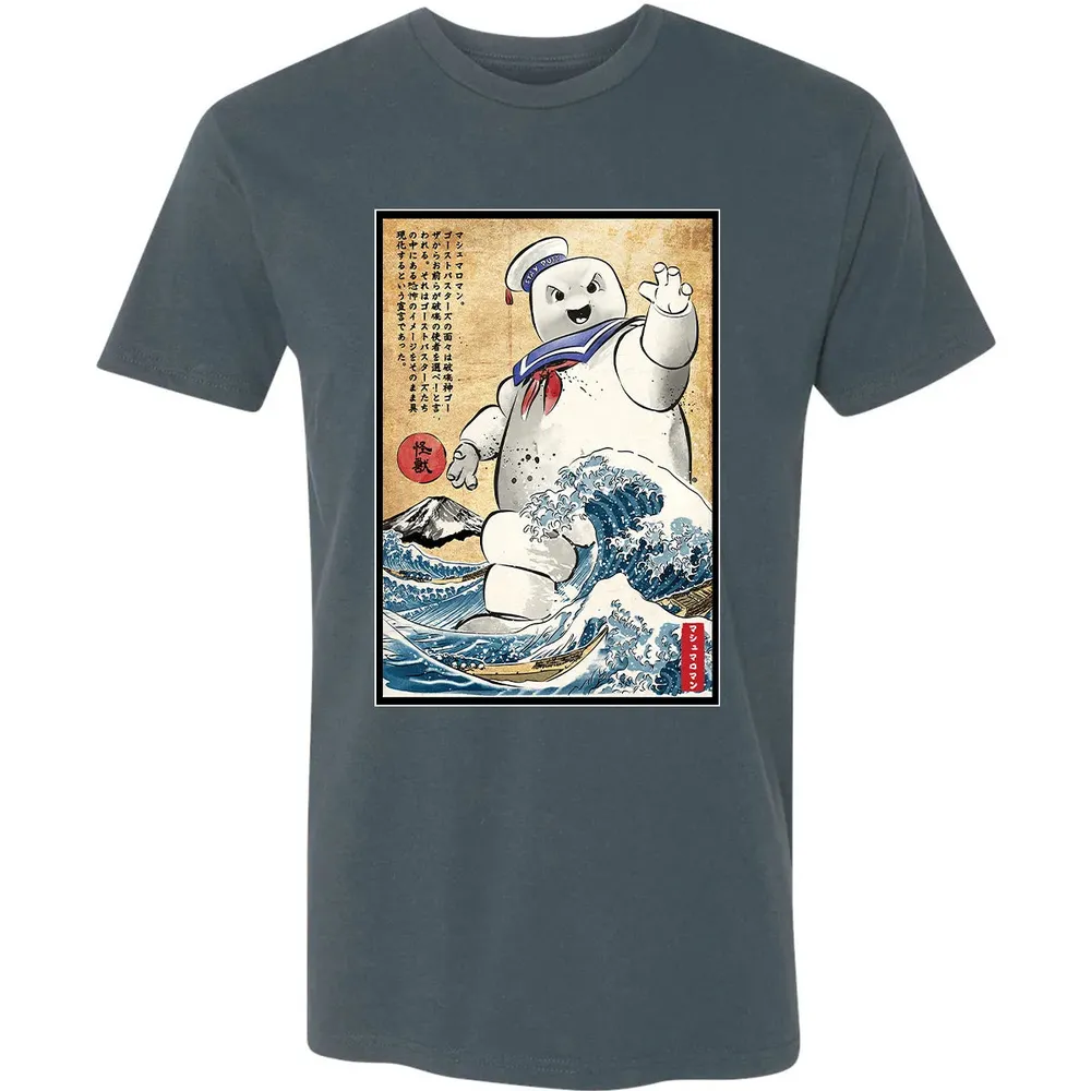 Marshmallow man in Japan Premium Unisex T-shirt - 14