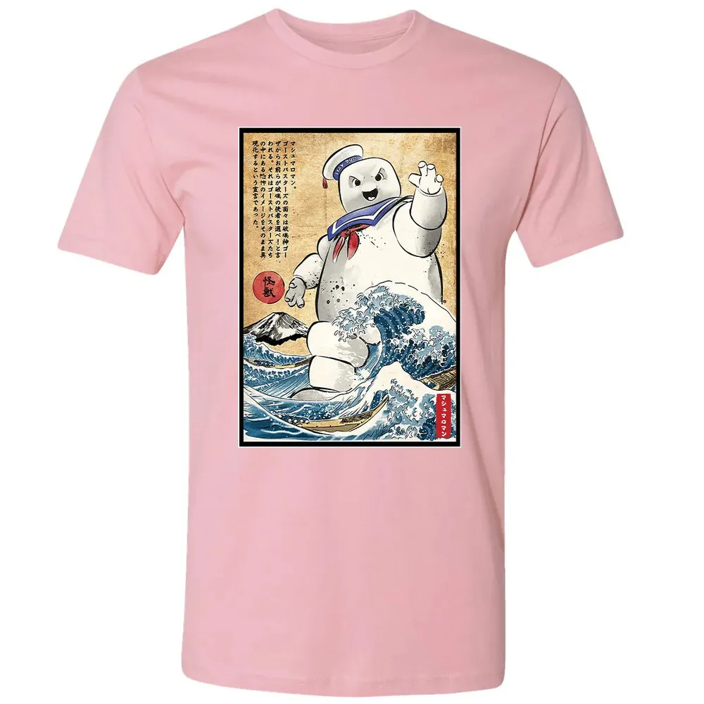 Marshmallow man in Japan Premium Unisex T-shirt - 3