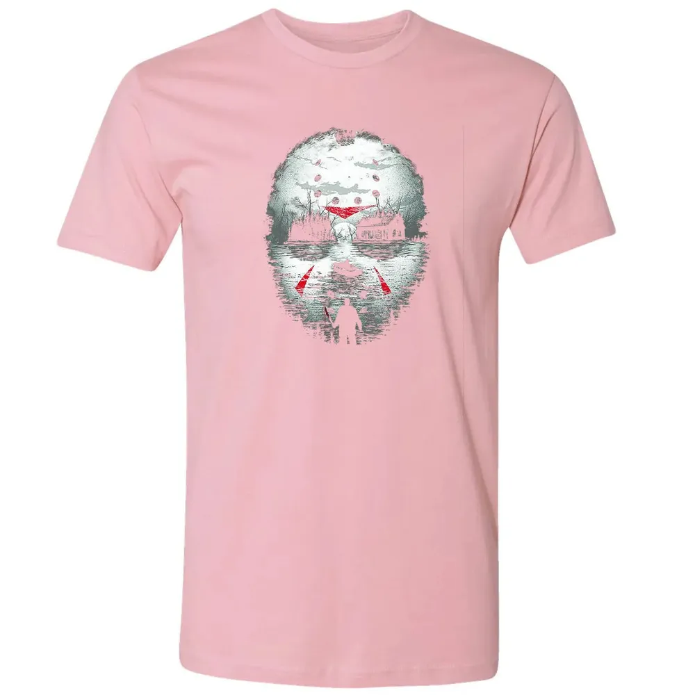 Jason Halloween Mask Horror  Graphic 13th Friday Funny Gift Premium Unisex T-shirt - 3