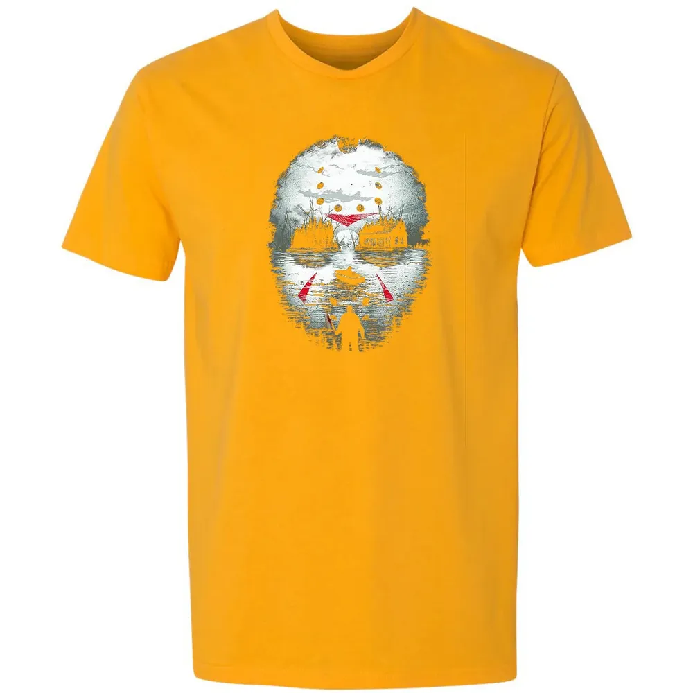 Jason Halloween Mask Horror  Graphic 13th Friday Funny Gift Premium Unisex T-shirt - 11